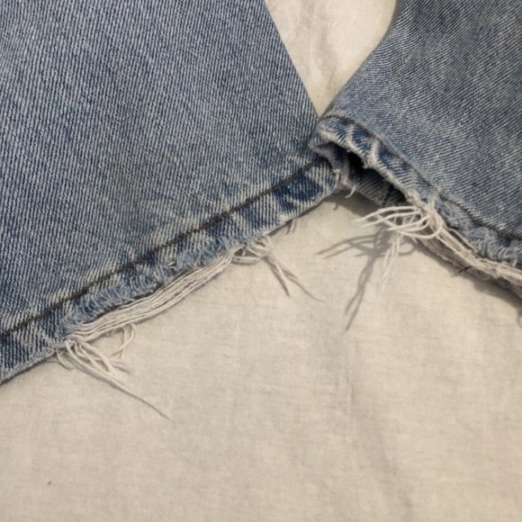 Levis Denim Jeans 550‎ Relaxed Fit Tapered Leg 33/30 Washed - Picture 5 of 11